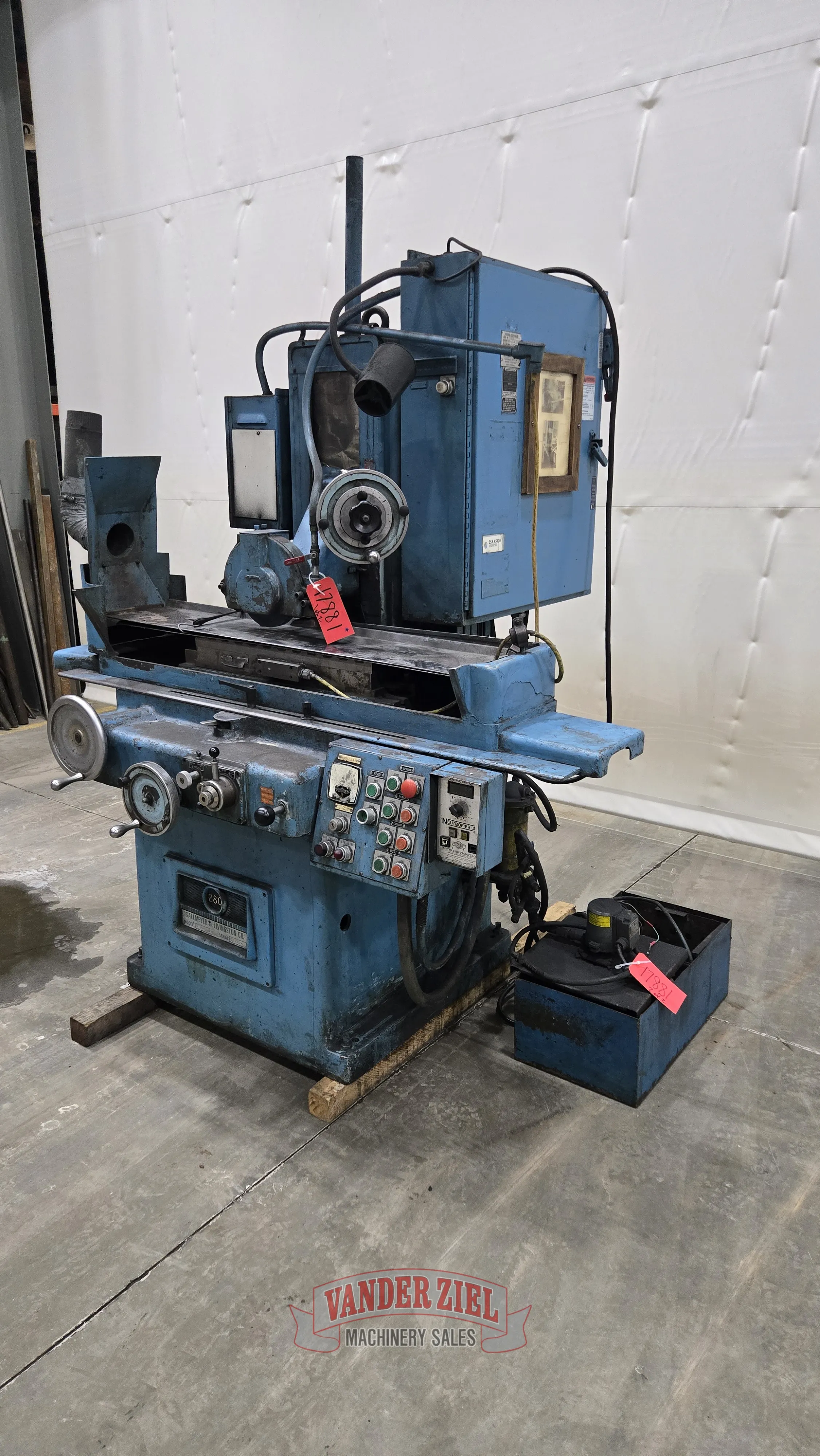Gallmeyer & Livingston #270, Surface Grinder, 460 Volt, 3PH - Image 2