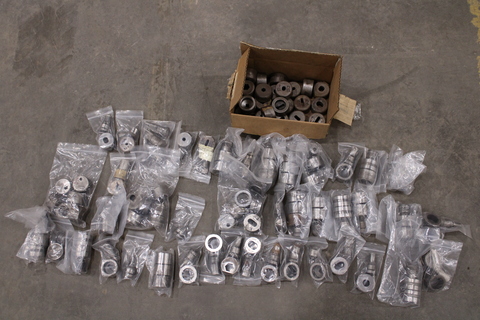 5" x 5" x 3/8" Piranha #P50, Ironworker, 50 ton, 8" throat, 4-1/4" stroke, 14-5/8" plate shear, 13-1/2" open - Image 7