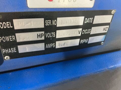 Avani Environmental #SPC-1000, Fume Collector, 1.5 HP, 3450 RPM, 120/240 V., 2012 - Image 5