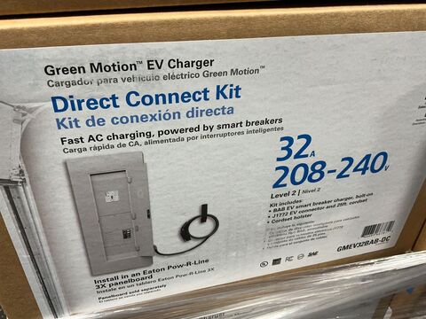Eaton #GMEV32BAB-DC, Direct Connection EV Charging Kit, 32 A, 208-240 Volts - Image 3