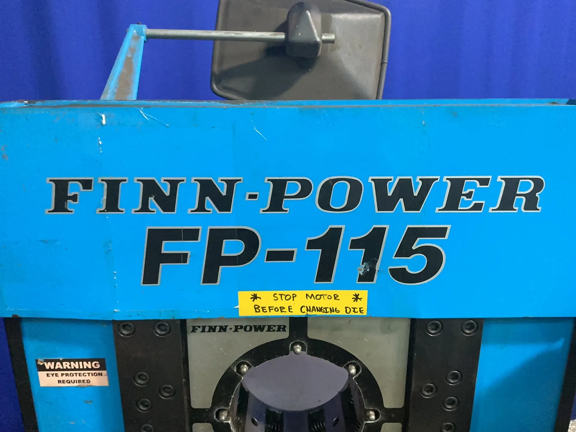 Finn-power #FP-115C, Hose Crimper, Digital Display, 230 V. - Image 5