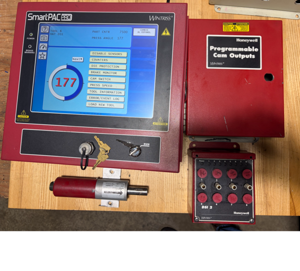 Wintriss #SmartPAC-PRO, Press Control System, 8-channel ProCamPAC, 8-sensor DiProPAC, DS12 module, resolver - Image 1