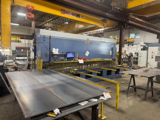 1/2" x 16' Allsteel #1/2-16, hydrauic shear - Image 1