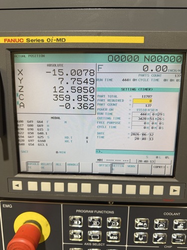 Leadwell V #40IT, vertical machining center, 40" X, 23" Y, 21" Z, 24 automatic tool changer, 12000 RPM, 25 - Image 2