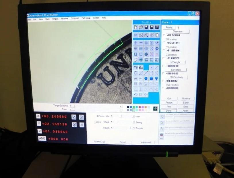 Optical Gaging Products #Flash-250, Video Measuring Machine, w/ Touch Probe - Image 2