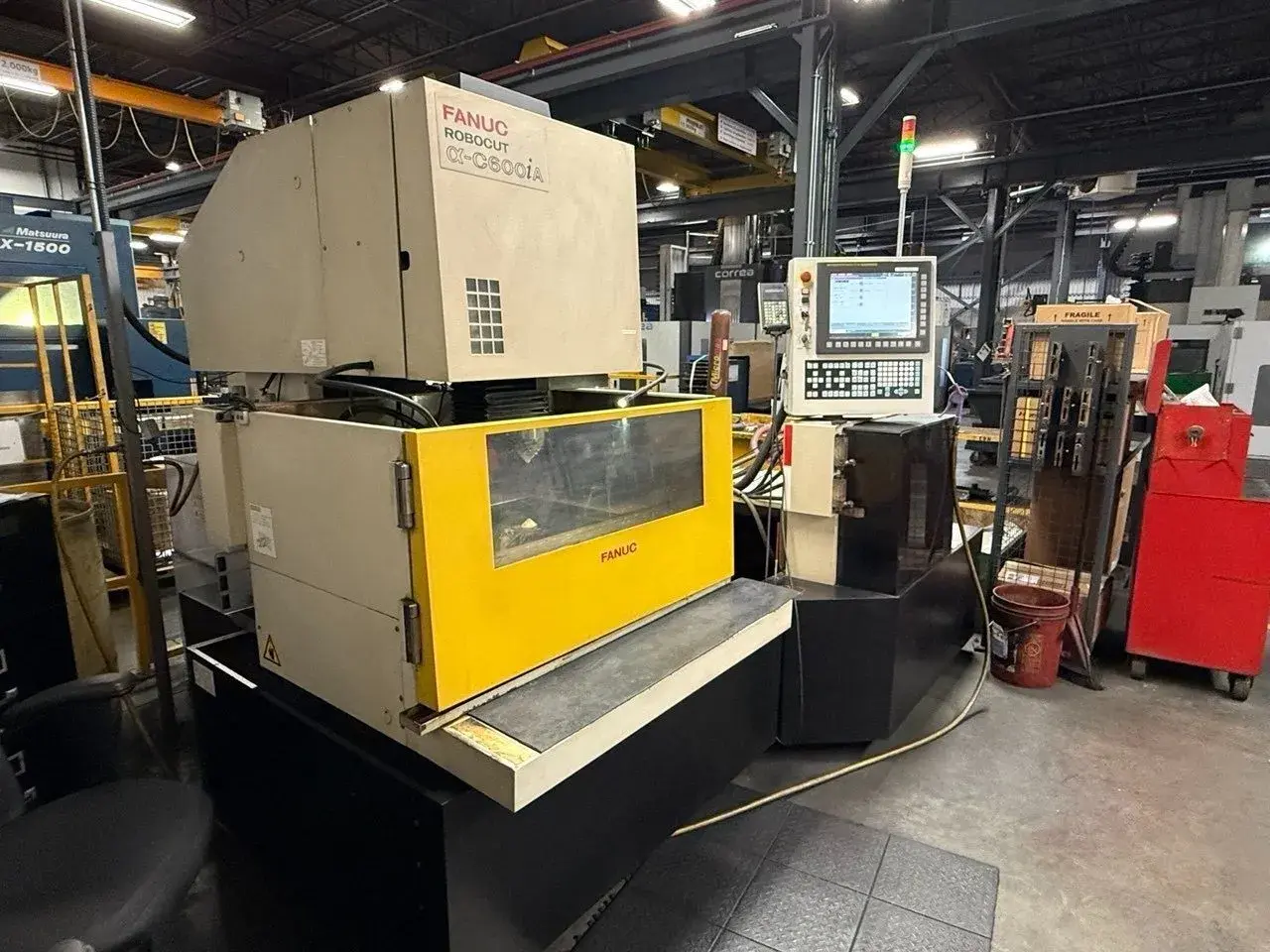 Fanuc #Robocut-C600IA, CNC Wire Electrical Discharge Machine, 23.6" X, 15.7" Y, 12.2" Z, Fanuc 31i-WB - Image 4