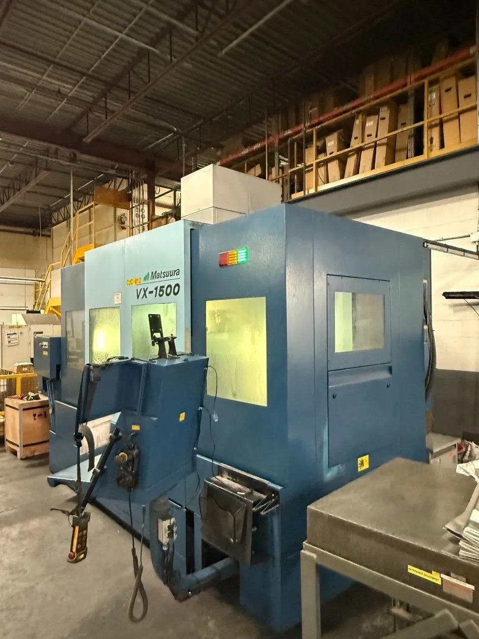 Matsuura #VX-1500, CNC Vertical Machining Center, 60" X, 27.5" Y, 24" Z, 15000 RPM, CAT50, 30 automatic tool - Image 6