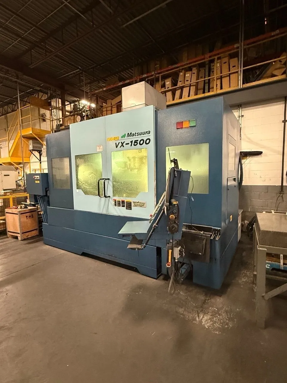 Matsuura #VX-1500, CNC Vertical Machining Center, 60" X, 27.5" Y, 24" Z, 15000 RPM, CAT50, 30 automatic tool - Image 10