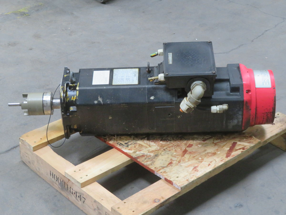 8 kW Fanuc #AT8/12000-A06B-0835-B926, AC Spindle Servo Motor, 12000 RPM, 118-211 Volts, 4-Pole, IP40 - Image 5