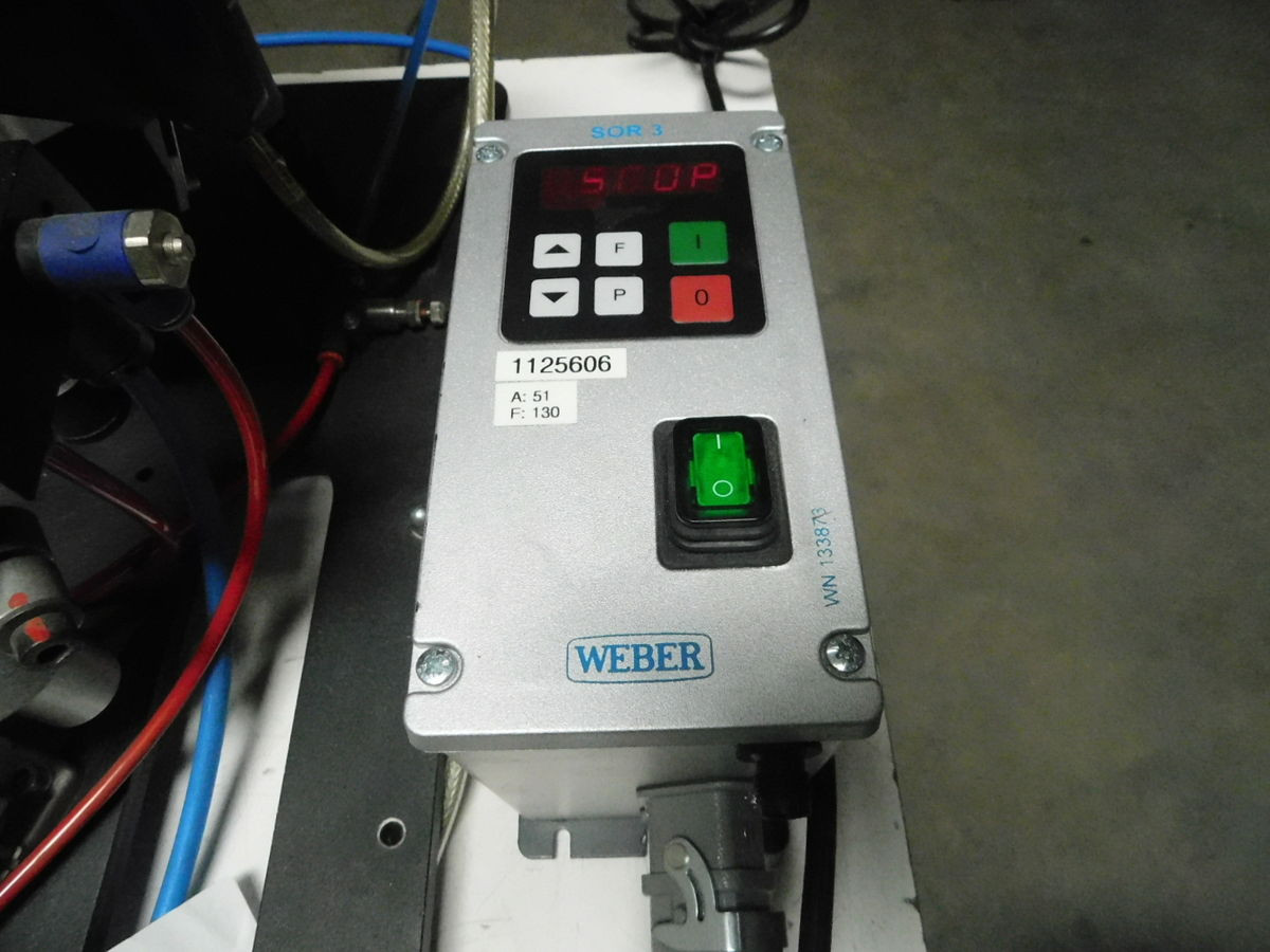 Weber #C30S1M, Automated Screwdriving Assembly System, Screwdriving Spindle, Screw Feeder, 120 VAC - Image 6