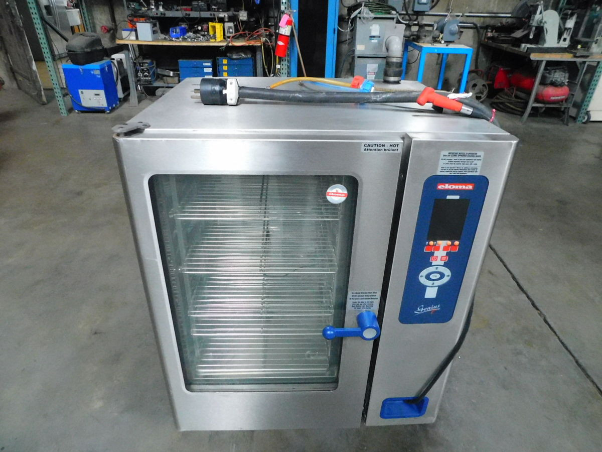 Eloma #Genius-T-10-11, Commercial Combi-Steamer Oven, 10x GN1/1 capacity, 30-300 degC, 240 VAC - Image 1