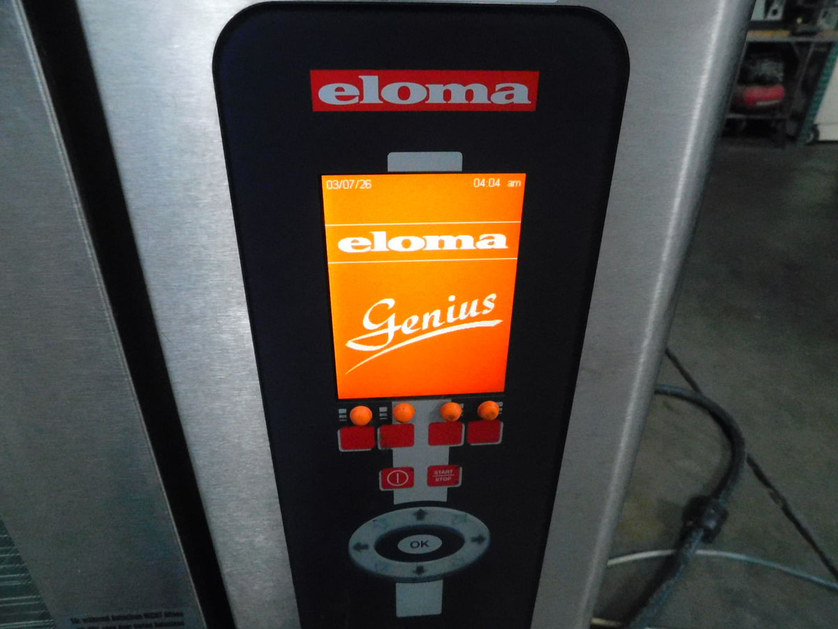 Eloma #Genius-T-10-11, Commercial Combi-Steamer Oven, 10x GN1/1 capacity, 30-300 degC, 240 VAC - Image 9