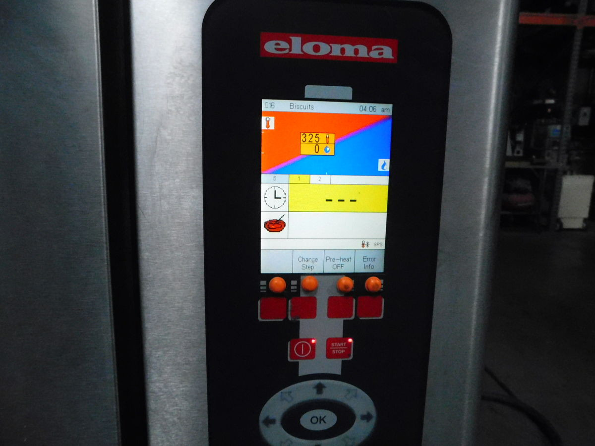 Eloma #Genius-T-10-11, Commercial Combi-Steamer Oven, 10x GN1/1 capacity, 30-300 degC, 240 VAC - Image 10