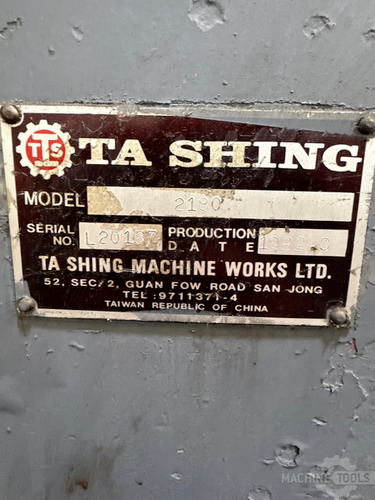 TA SHING 2180 Lathe, 100" Bed, 1982 - Image 2