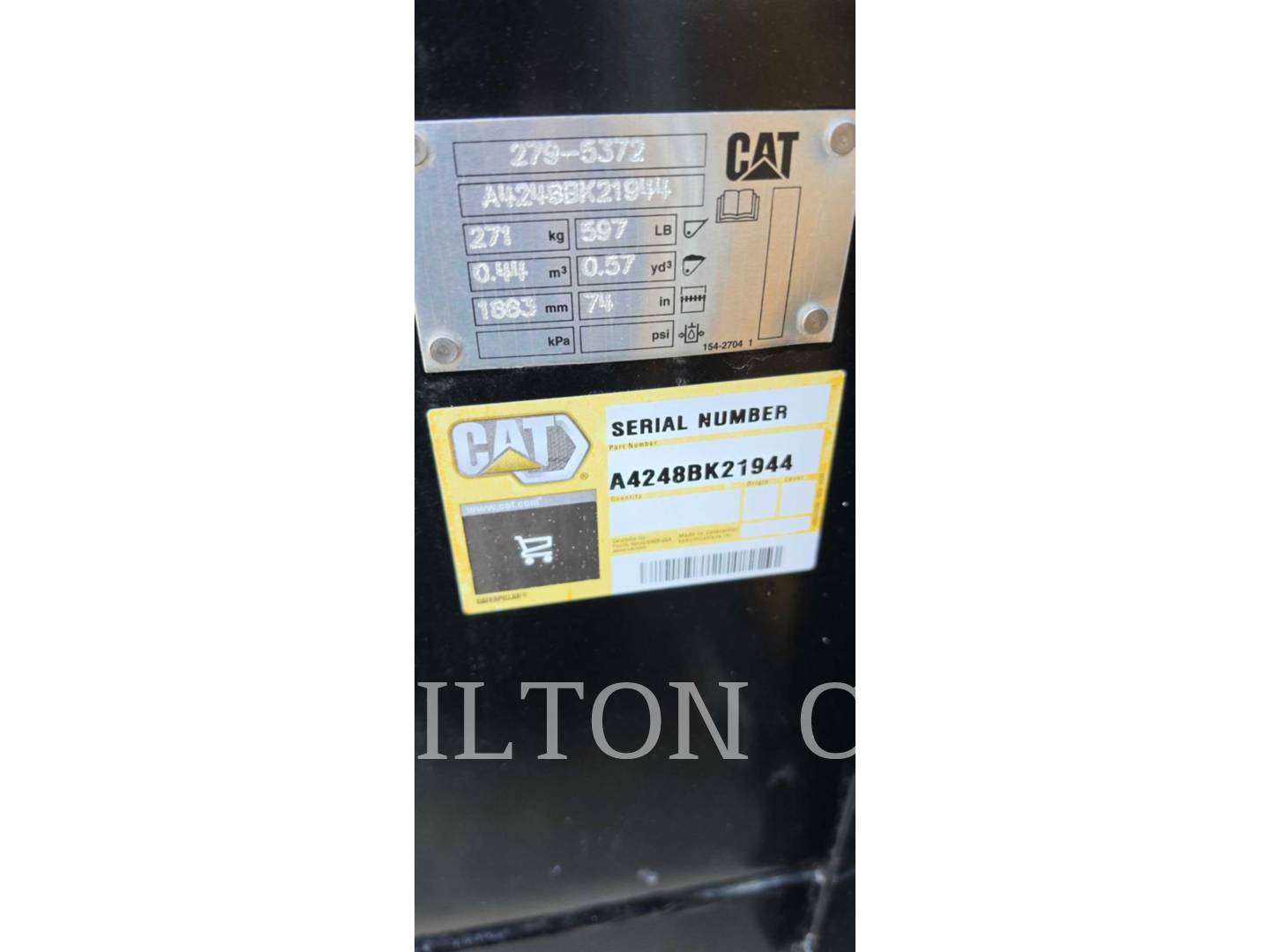 Cat 262D3, Skid Steer Loader, 191 hours, S/N: TP403046, 2024 - Image 6