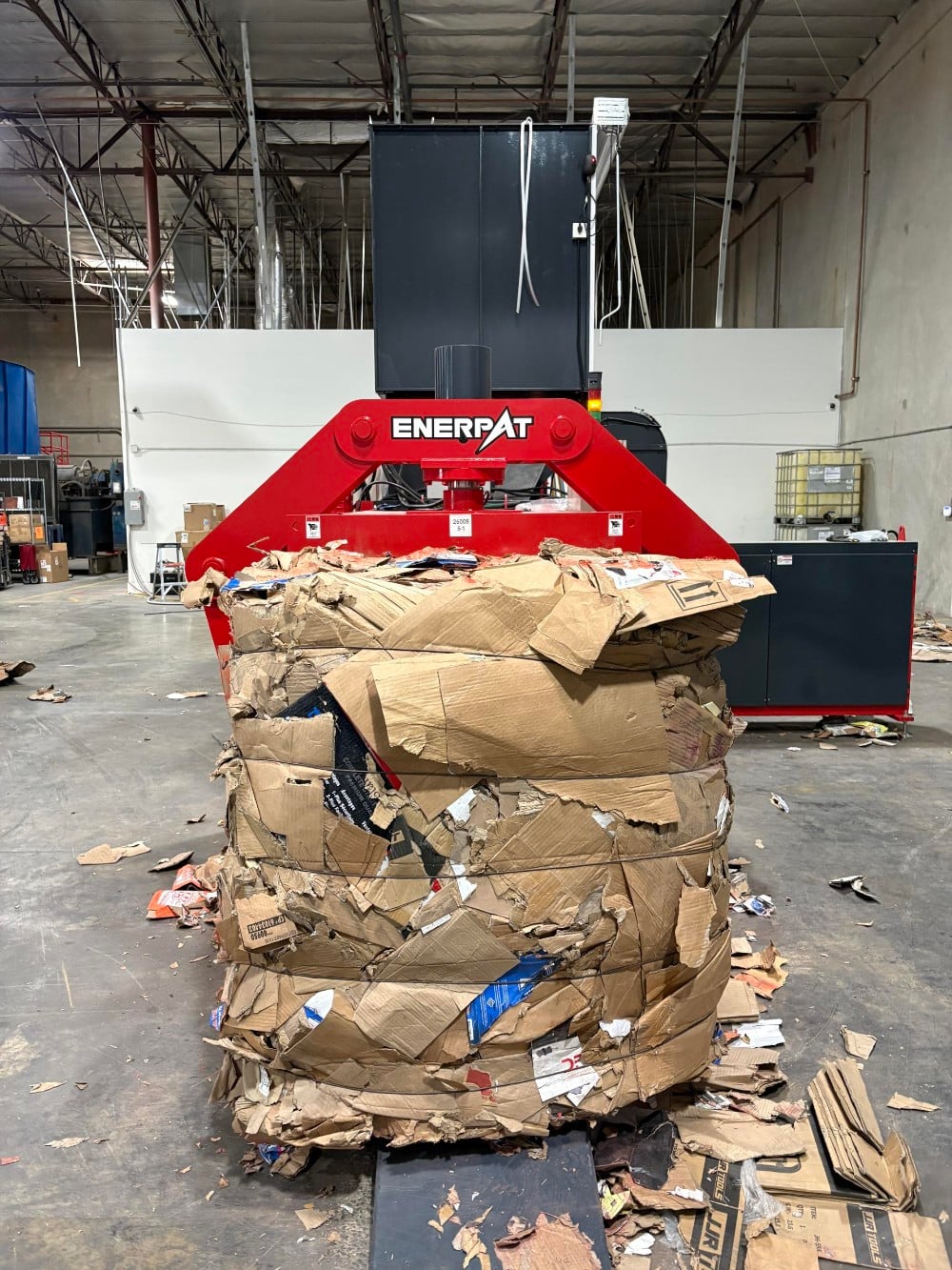 Enerpat #HBA-Series, Horizontal Auto-tie Baler For Cardboard, Plastic - Image 4