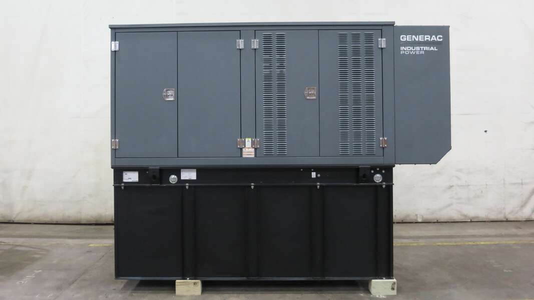 100 KW Generac #SD100, diesel generator set, 120/240 Volts, 1-phase, 152 HP @ 1800 RPM, Iveco/FPT FGE9685A - Image 1