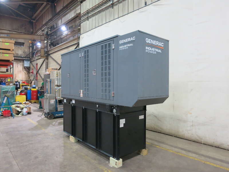 100 KW Generac #SD100, diesel generator set, 120/240 Volts, 1-phase, 152 HP @ 1800 RPM, Iveco/FPT FGE9685A - Image 3