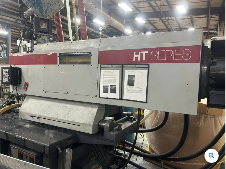 500 Ton, 89.6 oz., Van Dorn #500HT-4300, 95mm screw, Pathfinder 5000 Control, core pull, air blow, 1999 - Image 4