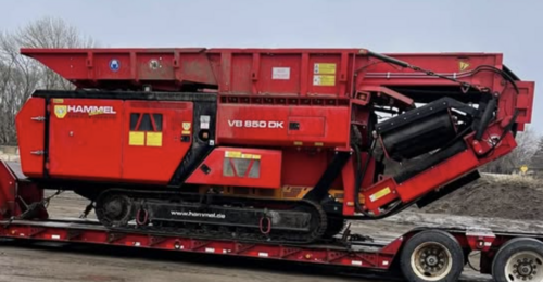 Hammel Recycling Technik G.m.b.h. #850DK, 475 HP, Cat C13 engine8/8 discs with 6 knives per disc - Image 3