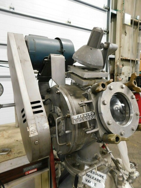 Gaston County #LJC-1400, dyeing machine, 1/2 HP, 1725 RPM, 115/230 V., 300° - Image 6