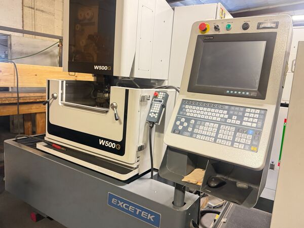 Excetek #W500G, CNC wire Electrical Discharge Machine - Image 2
