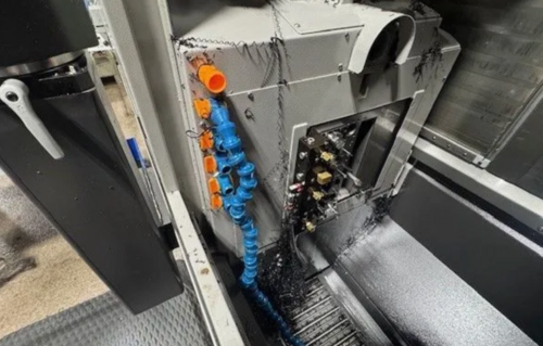 Tsugami #SS38MH-5AX, 8-Axis Swiss Type Automatic Screw Machine, 1.5" max. bar, 7.5 HP, 7000 RPM, 52 tool - Image 6