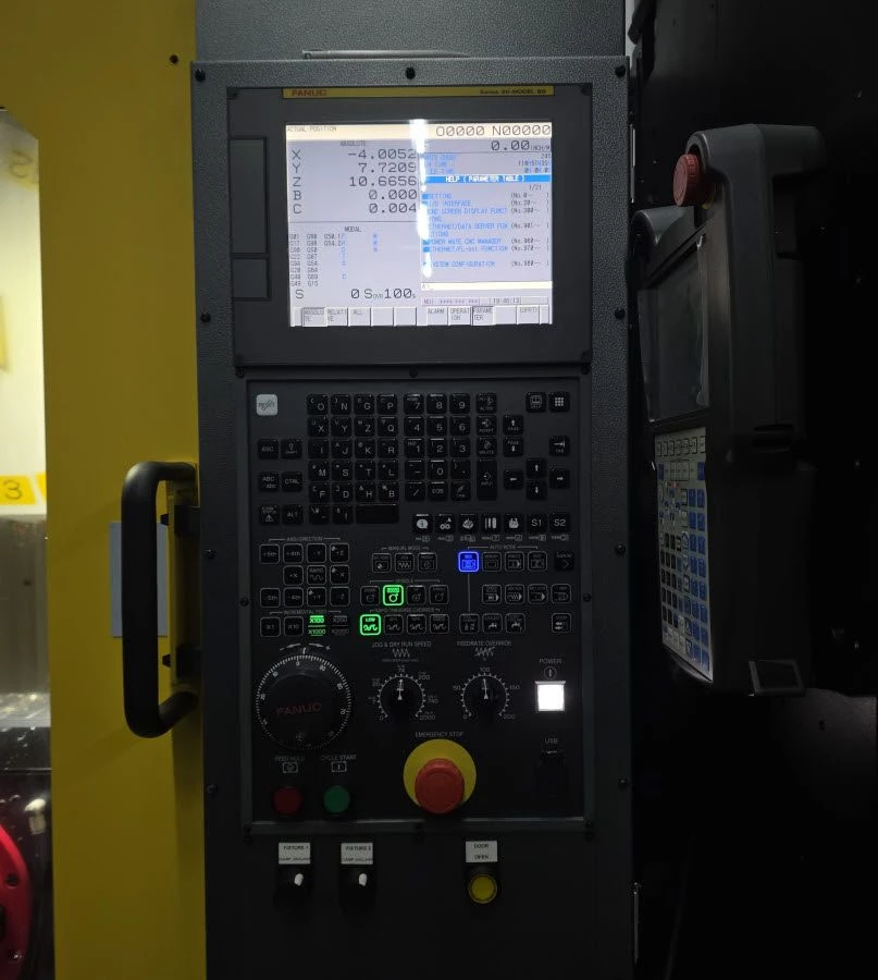 Fanuc #A-D21MIB5ADV, 5" Axis CNC Vertical Machining Center, 19.6" X, 15.7" Y/Z, 24000 RPM, 21 automatic tool - Image 6