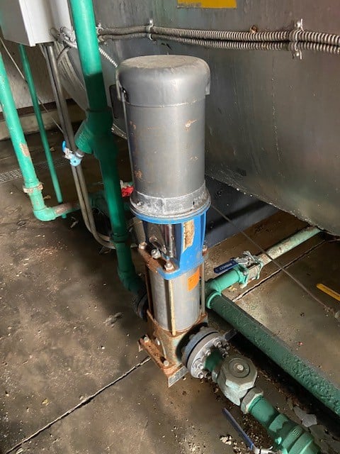 200 HP Williams & Davis #200-777-Tejas, steam boiler set, 150 psi, Gordon Piatt Natural gas burner - Image 7