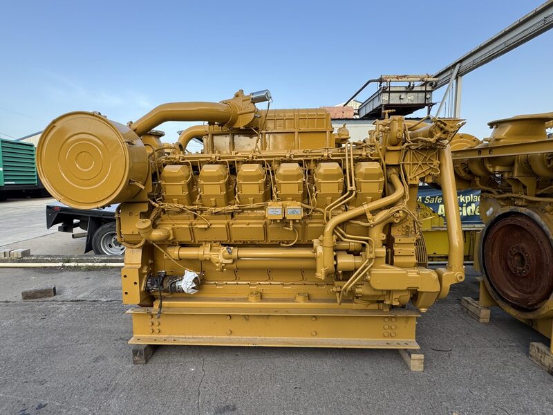 1476 HP Caterpillar #3512C-HD, diesel engine, 1200 RPM, Tier 2, rebuilt, 2007 - Image 1