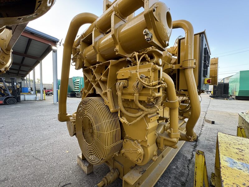 1476 HP Caterpillar #3512C-HD, diesel engine, 1200 RPM, Tier 2, rebuilt, 2007 - Image 2