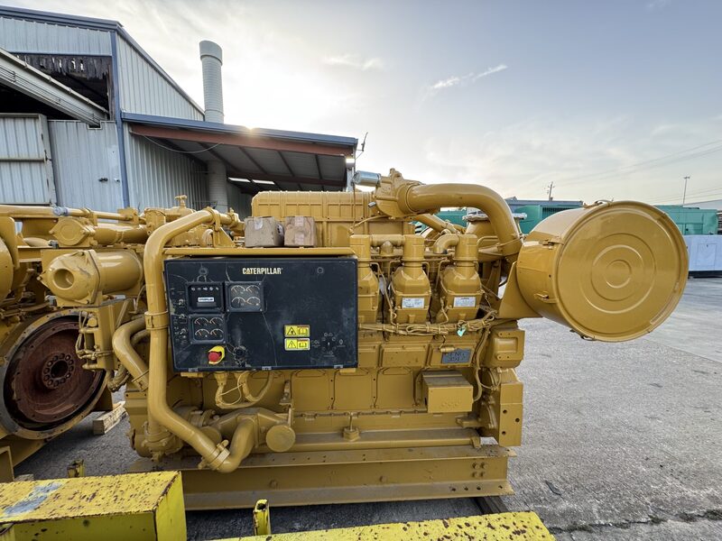 1476 HP Caterpillar #3512C-HD, diesel engine, 1200 RPM, Tier 2, rebuilt, 2007 - Image 3