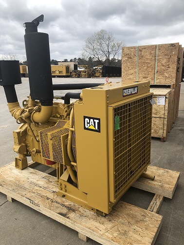 300 HP Caterpillar #C9, diesel power unit, 2432 hours, Tier 3, sound attenuated enclosure 1, 2008, new - Image 6