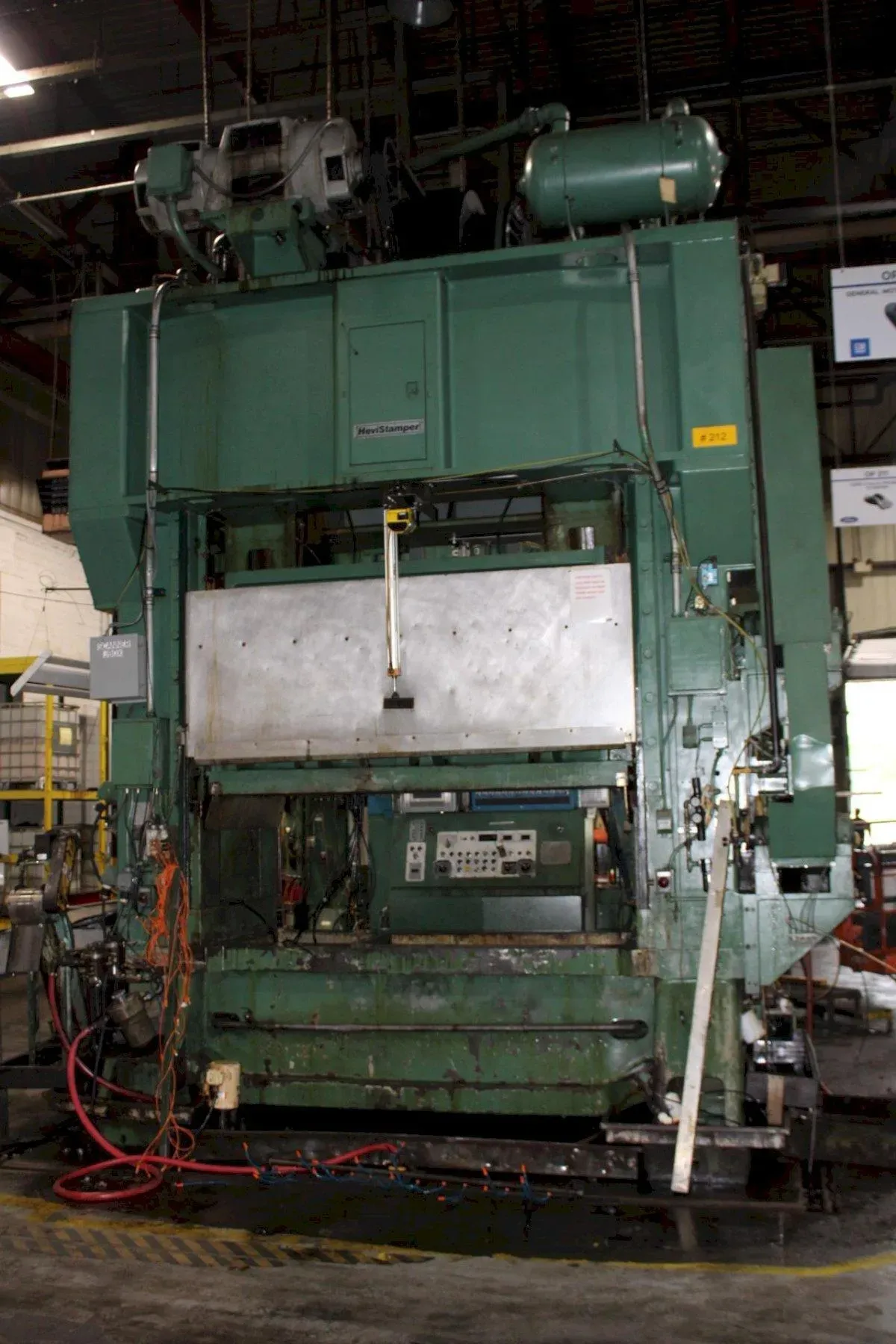 400 Ton, Minster, Straight Side Double Crank Press, 8" stroke, 38" shut height, 6" ram adjustment, 96" x 42" - Image 3