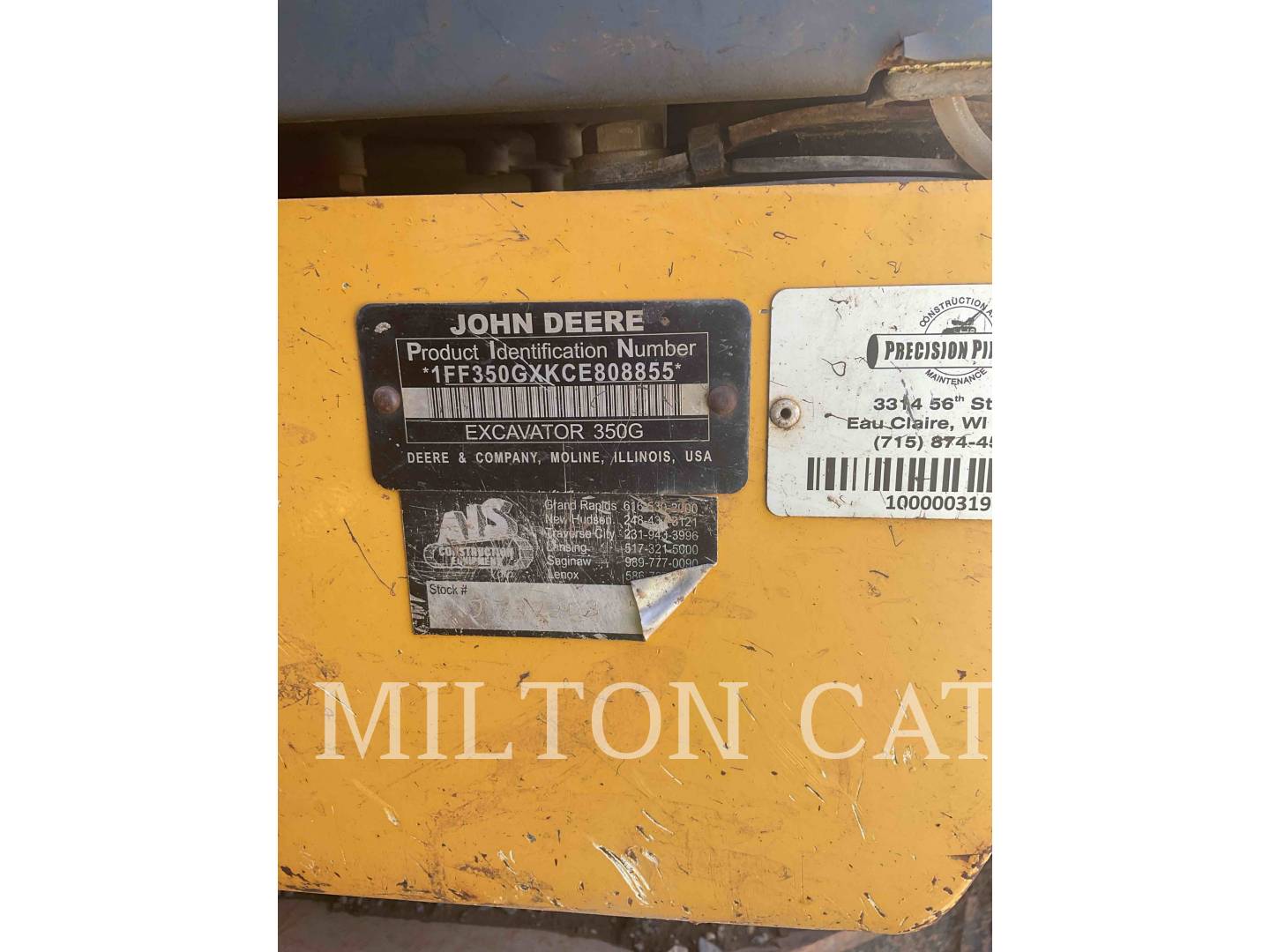 John Deere 350G, Excavator, 8263 hours, S/N: 808855, 2012 - Image 6