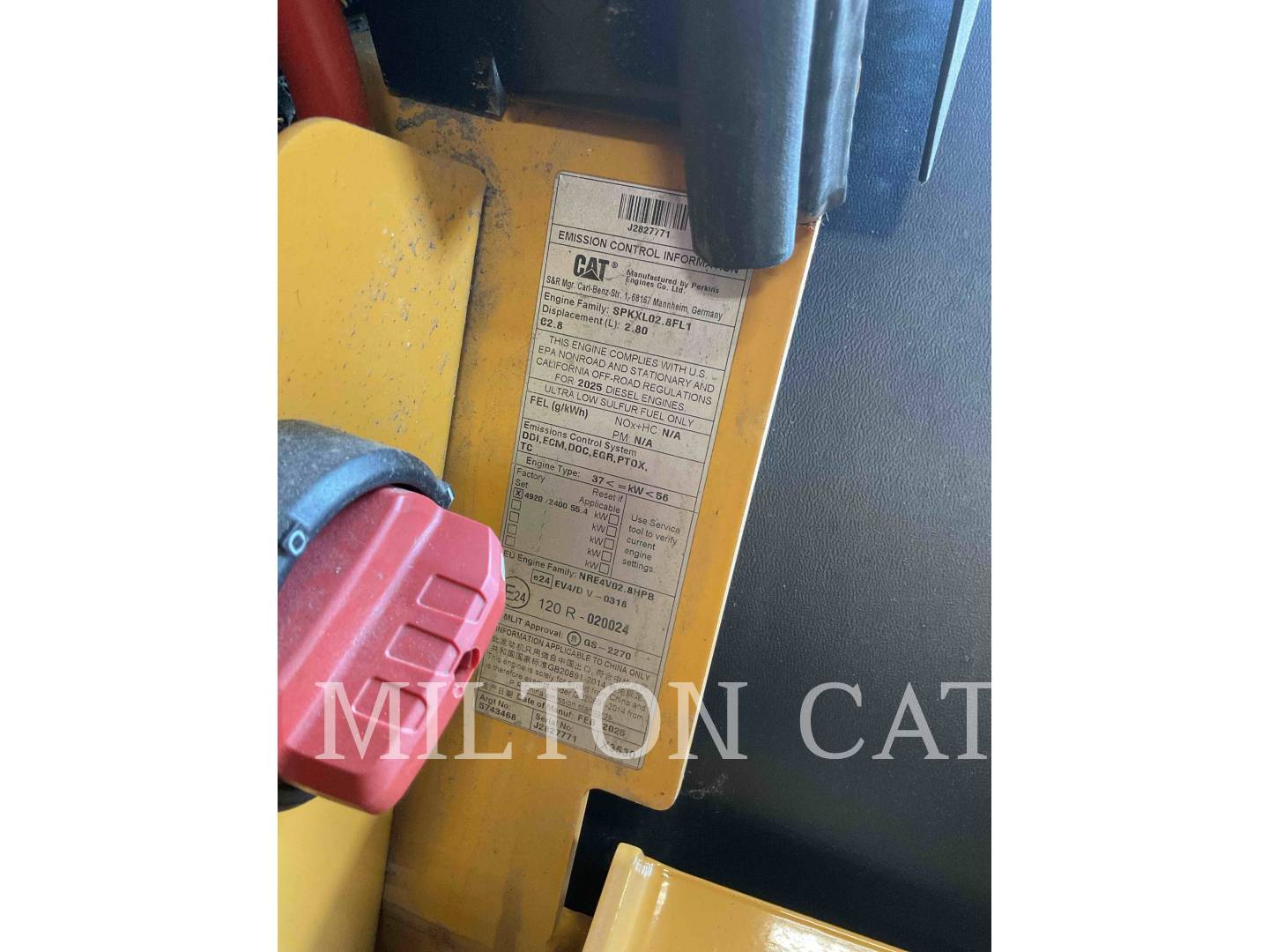 Cat 908, Wheel Loader, 315 hours, S/N: MZ801450, 2025 - Image 8