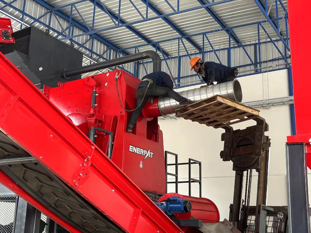 Enerpat #MSE-H1800, Scrap Metal Hammer Mill, Up To 20 TPH, 560 kW Heavy Duty Shredding System, NEW - Image 4