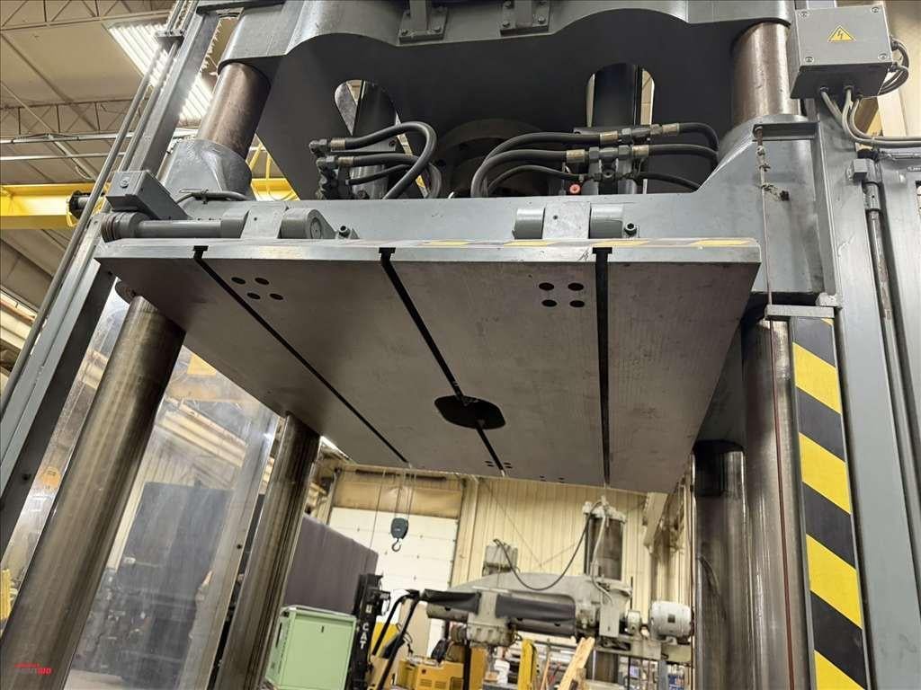 56 Ton, Reis #TUS125-OK-50, hydraulic spotting & tryout press, 5" stroke, 10 HP, 1991 - Image 6