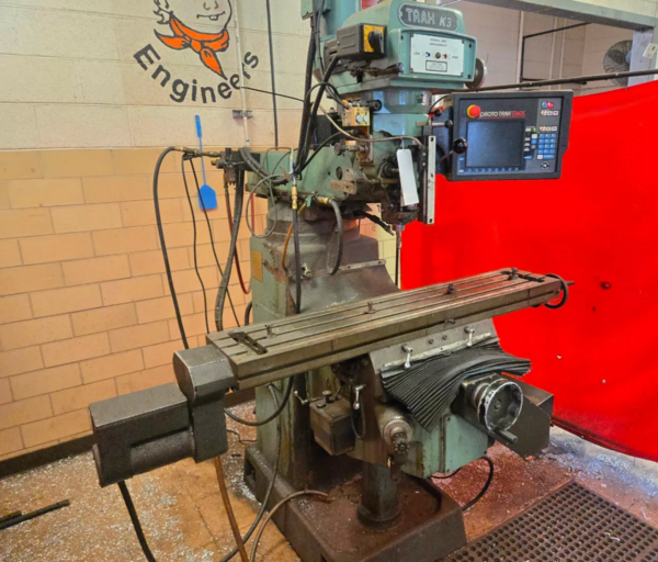 Southwestern Industries #Trak-K3, CNC knee mill with Prototrak SMX digital read out / controller, powerfeed - Image 3