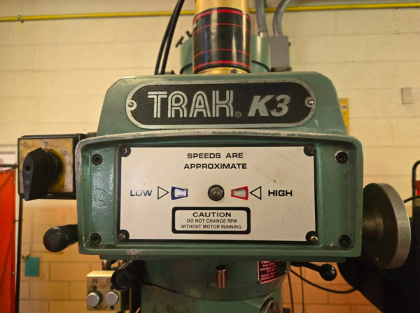 Southwestern Industries #Trak-K3, CNC knee mill with Prototrak SMX digital read out / controller, powerfeed - Image 5