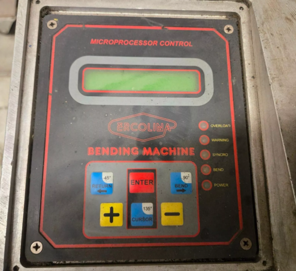 Ercolina #TB130, programmable rotary draw tube bender, 2..28 HP, 220 V., 8 amp - Image 3