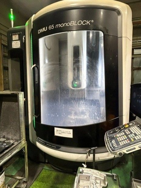 DMG, Mori #DMU-65-monoBLOCK, CNC vertical machining center, 5-Axis, 28.9" X, 25.6" Y, 22" Z, 15000 RPM, 60 - Image 1