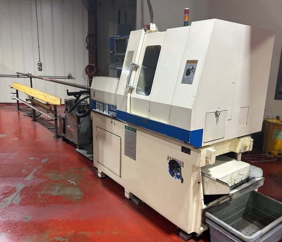 Tsugami #BS-18, Swiss type automatic screw machine, 5-Axis, 3-18mm capacity, sub spindle, 1997 - Image 3