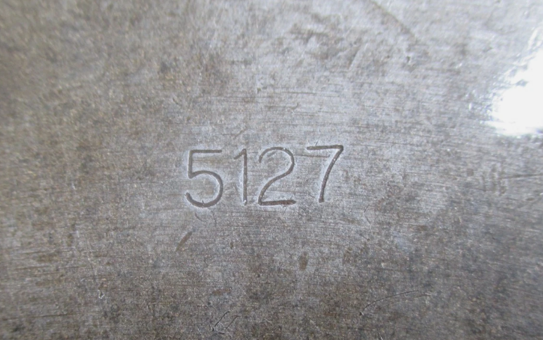 12" Buck #5127, 6-jaw adjust tru lathe chuck, D1-6 back plate & chuck key - Image 9