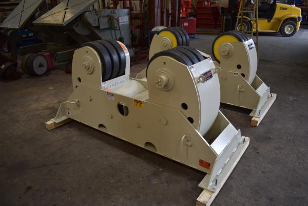 60 Ton, Pandjiris, Missouri Mule tank turning rolls, 120000 lb., MM-60/30 driver, MI-30T idler, 12"-16' - Image 2