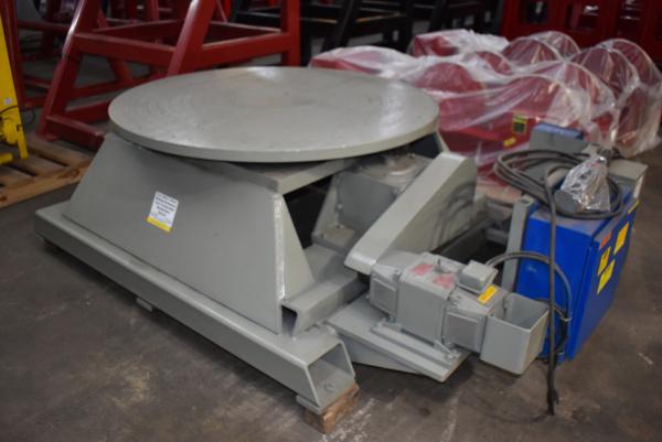 40000 lb. Preston-Eastin #FT400HD, floor turntable, 60" table, variable speed rotation, remote hand pendant - Image 1