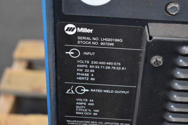 Miller #PipePro-450-RFC, multi-process pipe welder - Image 3