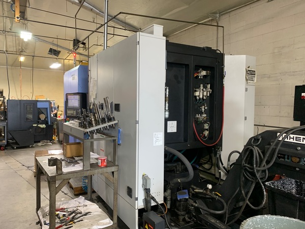 Daewoo Doosan #NHP 4000, CNC horizontal machining center, 60 automatic tool changer, 22" X, 25.2" Y, 26" Z - Image 10
