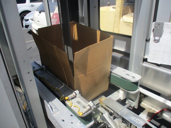 Wexxar #WF2HT, automatic case erector / box taping machine, Nordson ProBlue-7 - Image 5
