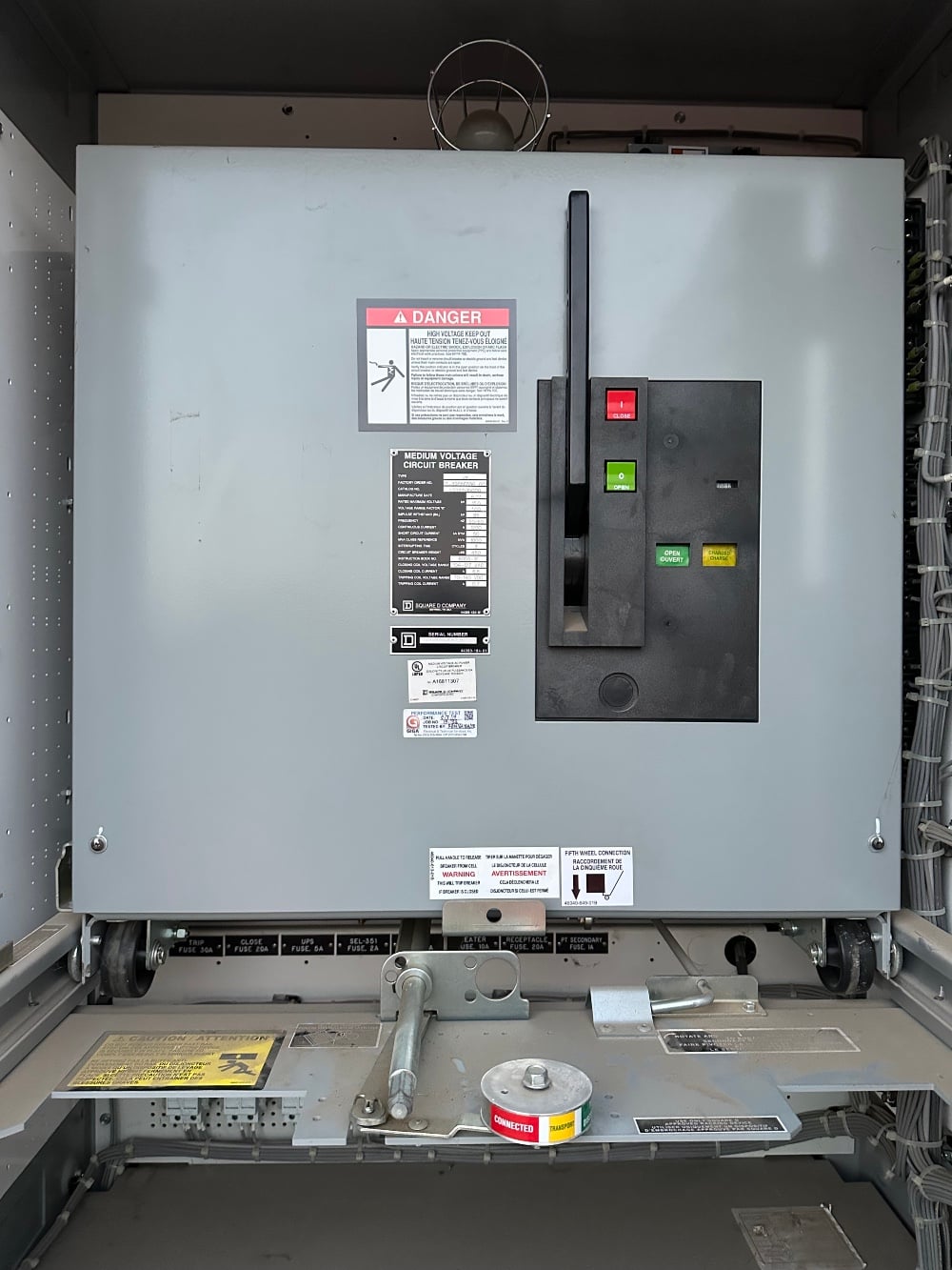 15 KV MCM Engineering #VR-15100-12, NEMA 3R Outdoor Switchgear, 1200 Amp Vacuum Breaker, Primary Metering - Image 9